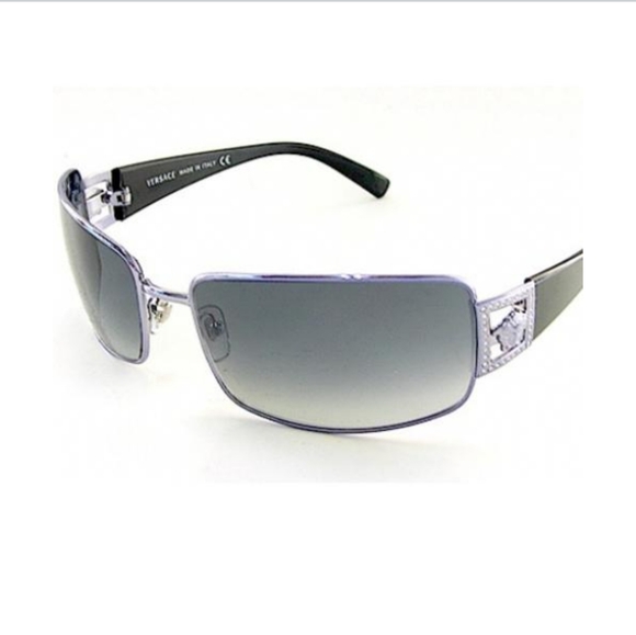 Versace Accessories - Versace Rhinestone Sunglasses 2032-B